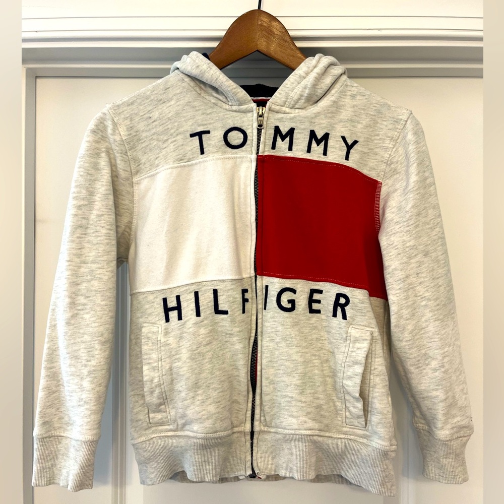 Tommy Hilfiger Embroidered Hoodie in Size 8/10